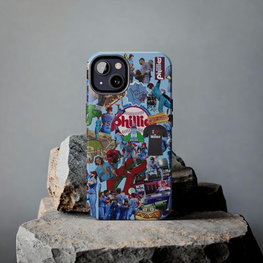 Philadelphia Phillies iPhone Case: Impact Resistant, Wireless Charging