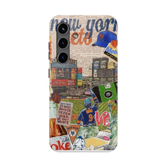 Mets iPhone Case: New York Baseball, Impact Resistant