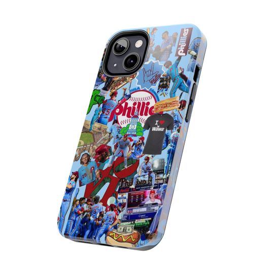 Philadelphia Phillies iPhone Case: Impact Resistant, Wireless Charging