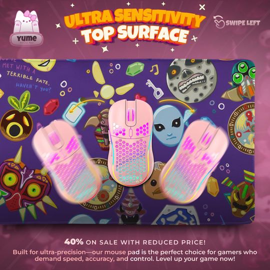 Majora's Mask Gaming Mouse Pad,Collector's Edition Gaming Accessory