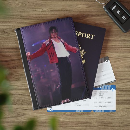 MJ Travel Passport Cover