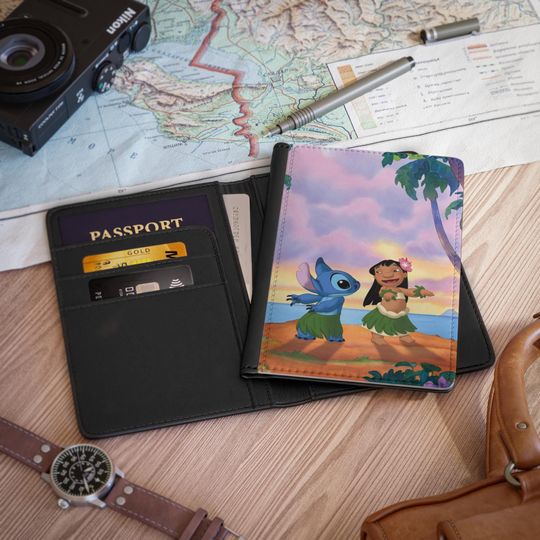Tropical Sunset Passport Cover