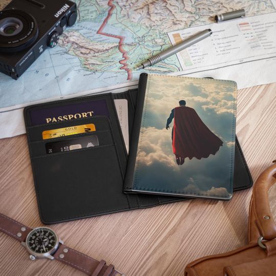 Superhero Passport Cover