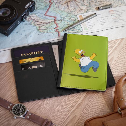 Homer Passport Cover