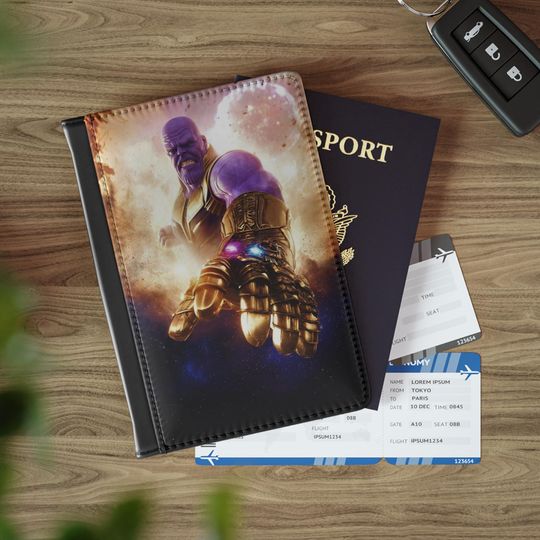 Thanos Passport Cover
