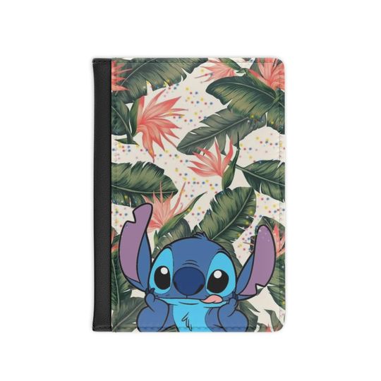 Tropical Leaves Passport Cover