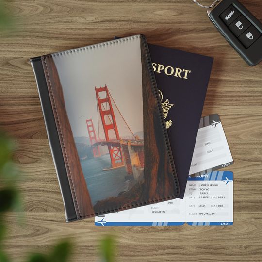 Golden Gate Bridge Passport Cover