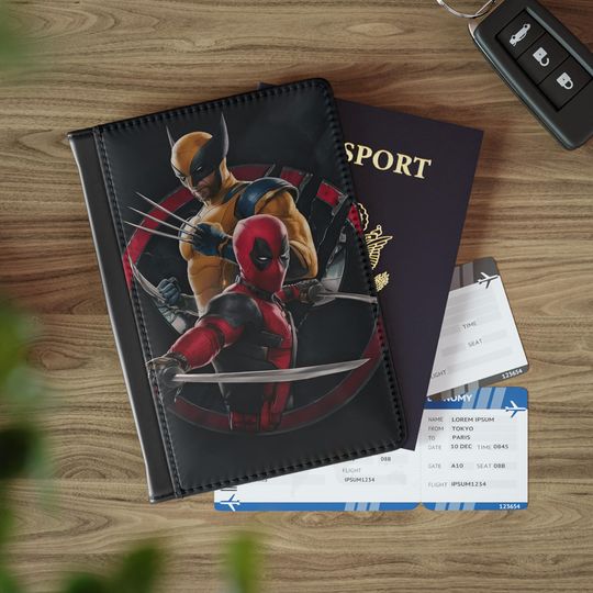 Wolverine Passport Cover