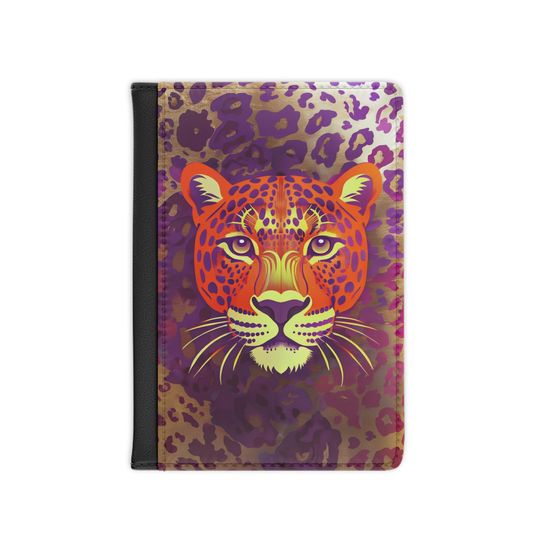 Leopard Print Passport Cover