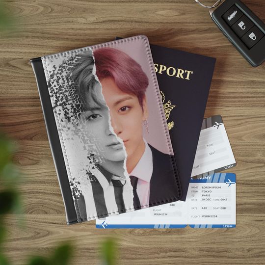 BTS Passport Cover
