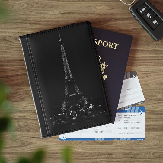 Eiffel Tower Passport Cover