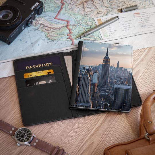 Empire State Building Passport Cover