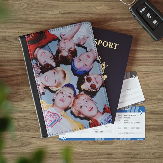 BTS Passport Cover
