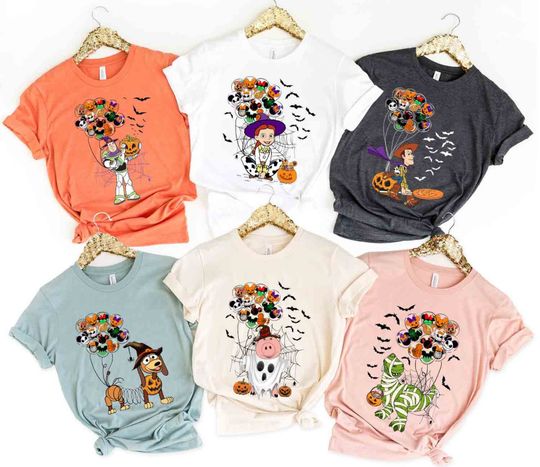 Toy Story Halloween Balloon Matching T-Shirt