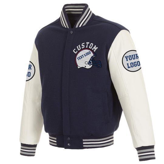 Custom Print Jacket - Personalized Varsity Jacket - Photo Jacket from Customer Image - Custom Text/Logo/Picture Jacket - Gift for Him