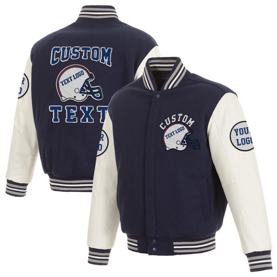 Custom Print Jacket - Personalized Varsity Jacket - Photo Jacket from Customer Image - Custom Text/Logo/Picture Jacket - Gift for Him