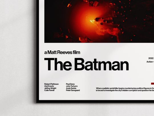 The Batman Movie Poster