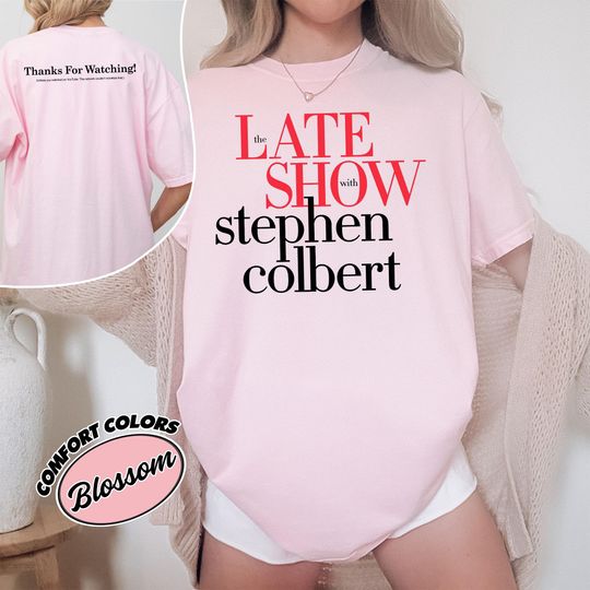 The Last Show Stephen Colbert Charity 2026 Shirt