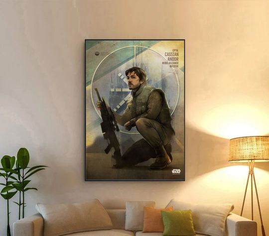 Star Wars Andor Disney Plus Premium Poster, Star Wars Andor Poster, The rebellion begin Star Wars Poster, Star Wars Rebel Alliance Poster