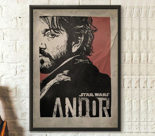 Star Wars Andor Disney Plus Premium Poster, Star Wars Andor Poster, The rebellion begin Star Wars Poster, Star Wars Rebel Alliance Poster