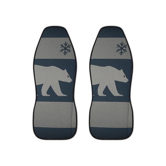 Custom Waterproof Car Seat Covers | Universal Neoprene Seat Covers Set | Perfect for Pets & Kids | Stylish Patterns Available