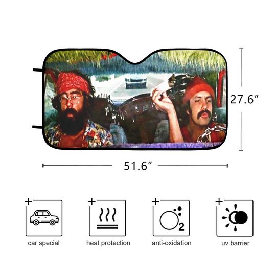 Cheech & Chong Auto Car Sun Shade