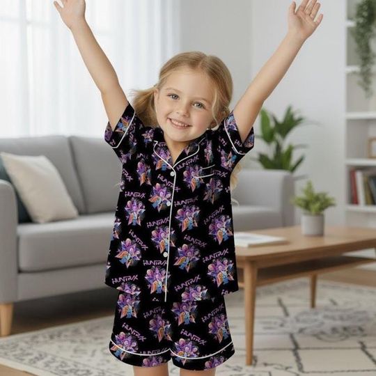 Kpop Hunters Huntrix Pajama Set, Huntrix Star Boy Pajama Set