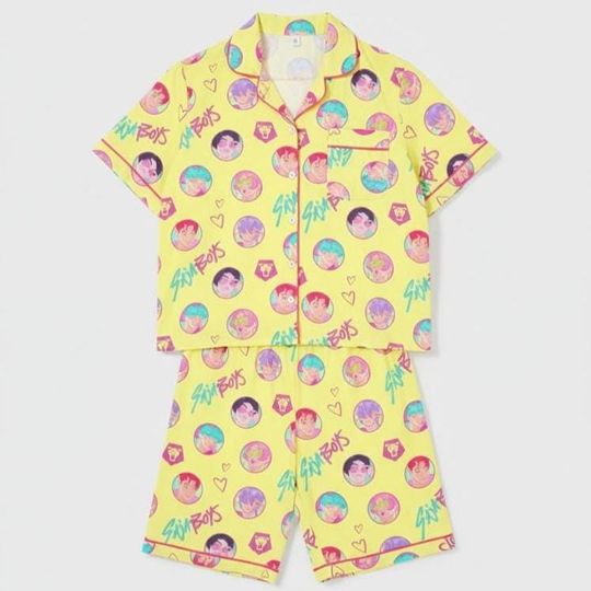 Kpop Hunter Sajaboys Pajama Set, Idol Kpop Youth Pajama Set, Kpop pajamas
