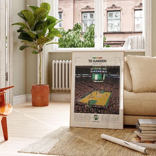 TD Garden Poster | Boston Celtics