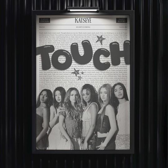 Katseye Touch Poster | Premium Matte Vertical Poster No Frame