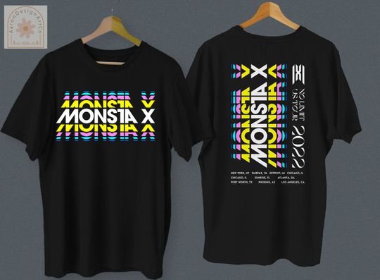 Monsta X The No Limit Tour 2022 Shirt