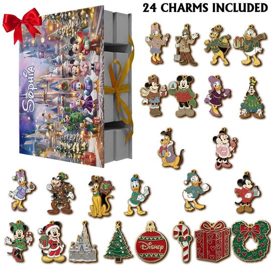 Mouse And Friends Cartoon Advent Calendar 2025 Christmas Countdown Box Christmas Gift Collectible Ornaments