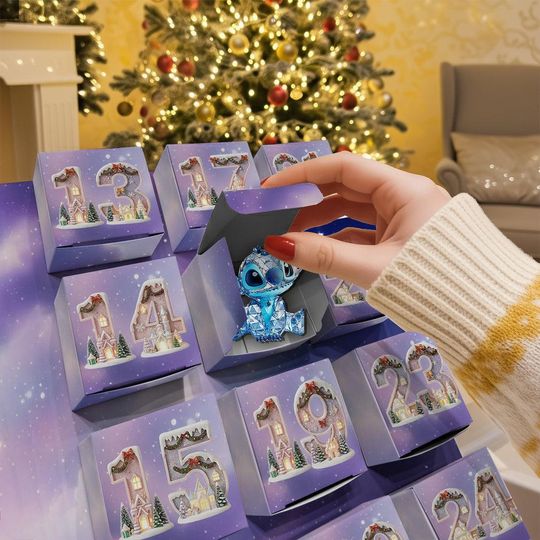 Mouse And Friends Cartoon Advent Calendar 2025 Christmas Countdown Box Christmas Gift Collectible Ornaments