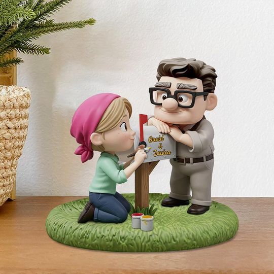 Custom Carl & Ellie Couple Acrylic Plaque | Custom Anniversary Love Gift