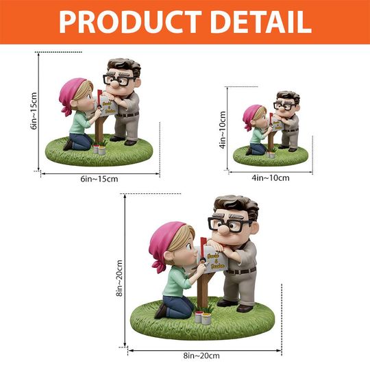 Custom Carl & Ellie Couple Acrylic Plaque | Custom Anniversary Love Gift