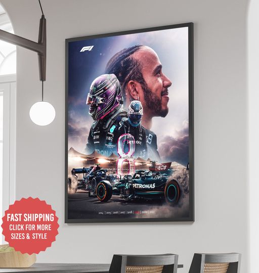 Lewis Hamilton poster