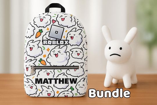 Roblox Gubby Forsaken Personalize Backpack Bundle for Gaming Lovers