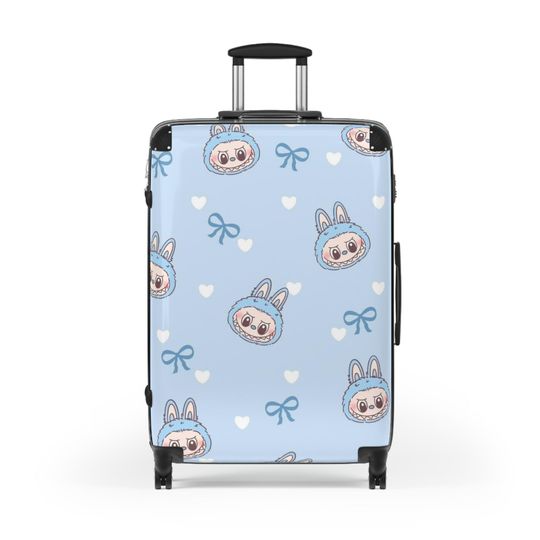 Labubu Cute Bunny Print Suitcase