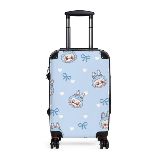 Labubu Cute Bunny Print Suitcase