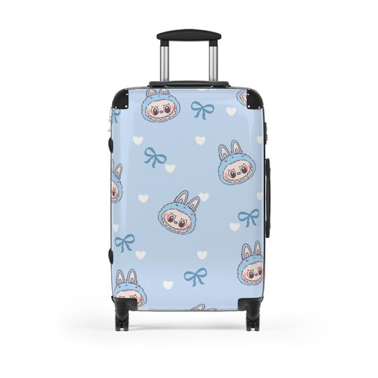 Labubu Cute Bunny Print Suitcase