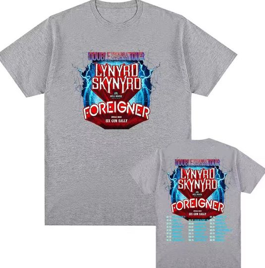 LYNYRD SKYNYRD & FOREIGNER Tour 2026 Shirt