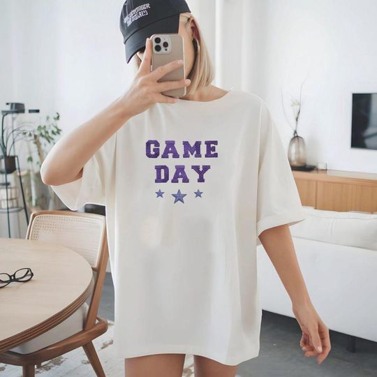 Embroidered Minnesota Vikings Oversized Sweatshirt, Unisex College Sweater, Vintage Streetwear Pullover