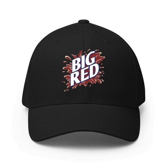 Big Red Soda Logo Baseball Cap Adjustable