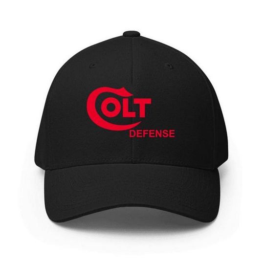Baseball Cap with Colt Firearms Logo Adjustable Strap