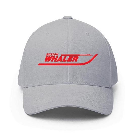 Boston Whaler Logo Printed Baseball Cap Adjustable