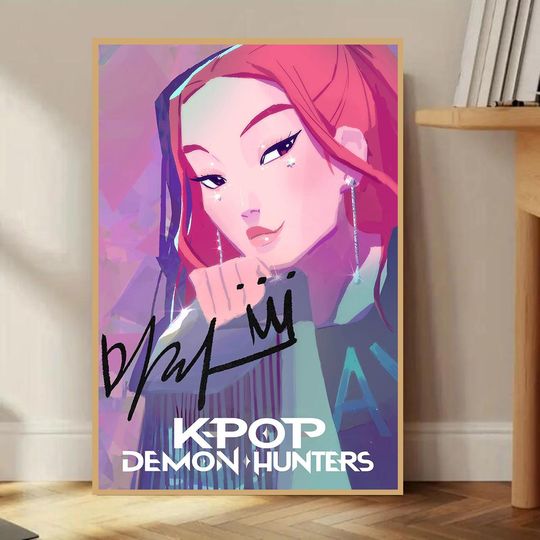 KPop Demon Hunters Premium Matte Vertical Poster - Home and Room Decor Wall Art