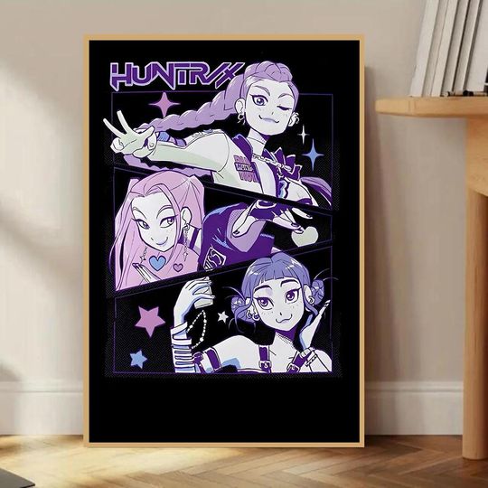 KPop Demon Hunters Premium Matte Vertical Poster - Home and Room Decor Wall Art
