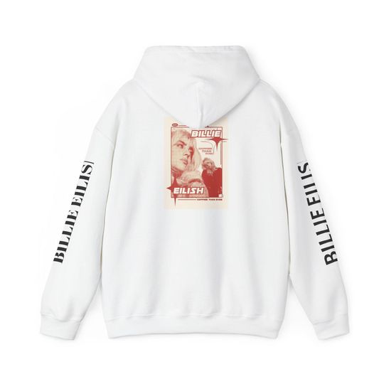 Billie Eilish Hit Me Hard And Soft Signature 3D Hoodie