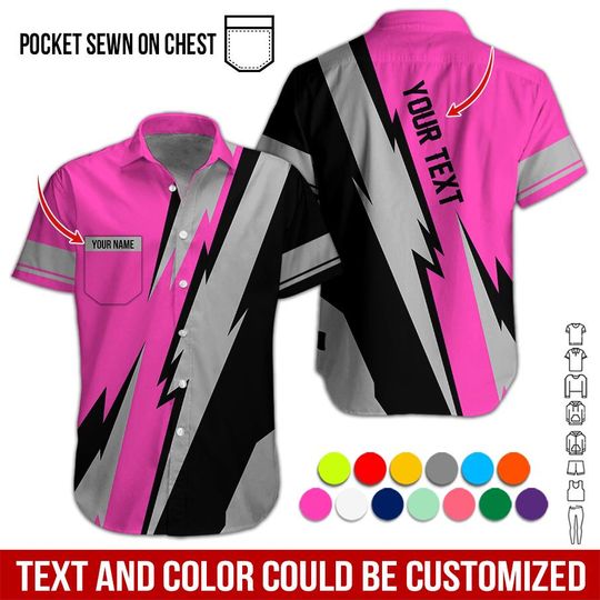 Custom Logo Work Shirt: Personalized Uniform for Racing, Mechanic
