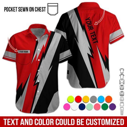 Custom Logo Work Shirt: Personalized Uniform for Racing, Mechanic